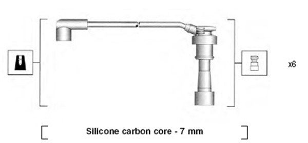 MAGNETI MARELLI Süütesüsteemikomplekt 941285150872